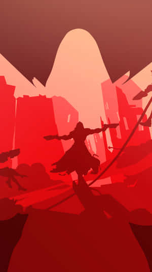 An Iconic Image Of Overwatch, A Shooter Video Game. Wallpaper