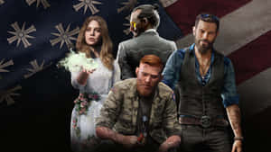 An Immersive Landscape Of Far Cry 5 In Stunning 4k Resolution Wallpaper