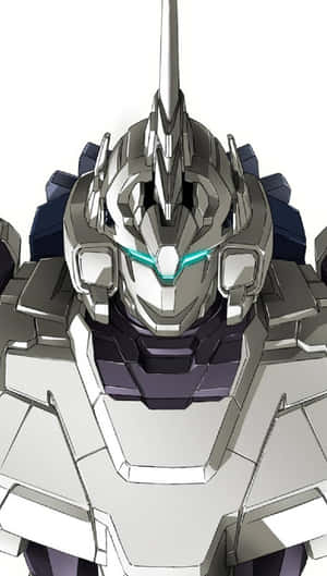 An Impressive Gundam Unicorn Ready To Fight Wallpaper
