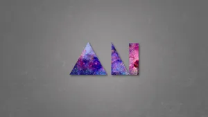 An In Milky Way Design Wallpaper