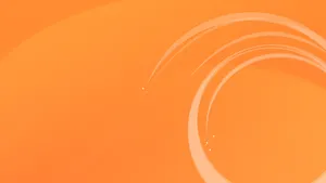 An Orange Background With A Swirling Pattern Wallpaper