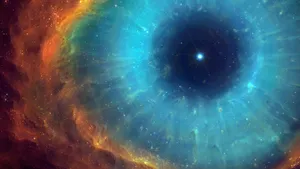 An Otherworldly View Of The Space Nebula Wallpaper