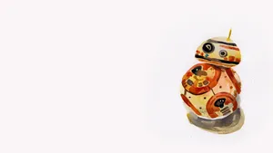 An Up Close Look Of Bb 8 Wallpaper