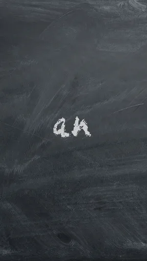 An Written On Chalkboard Wallpaper