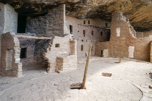 Anasazi Village In Mesa Verde Wallpaper