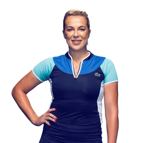 Anastasia Pavlyuchenkova Modeling For Lacoste Wallpaper