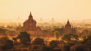 Ancient City In Burma Wallpaper