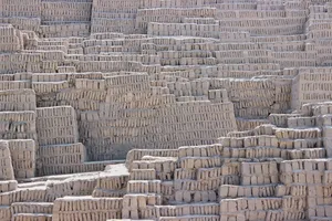 Ancient Stone Bricks Wallpaper
