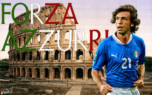 Andrea Pirlo Italy Football Team Wallpaper