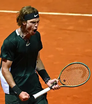 Andrey Rublev Yelling Wallpaper