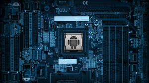 Android Circuit Board Desktop Wallpaper