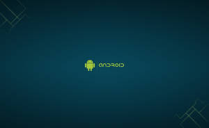 Android Developer Text And Icon Wallpaper