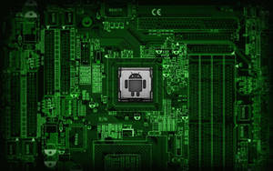Android Green Motherboard Wallpaper