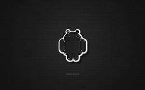 Android Leather Logo Desktop Wallpaper
