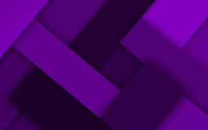 Android Material Design Violet Rectangles Wallpaper