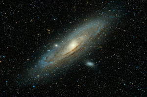 Andromeda Galaxy Starry Universe Wallpaper