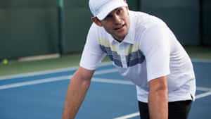 Andy Roddick In Action - Ready To Serve Wallpaper