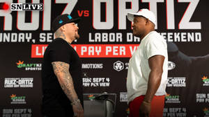 Andy Ruiz And Luis Ortiz Wallpaper