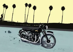Andy Warhol Motorcycle Wallpaper