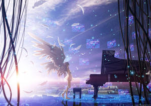 Angel Beats Fantasy Art Wallpaper