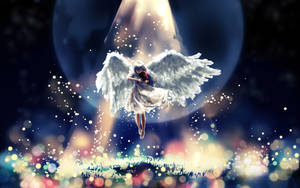 Angel Beats Moonlight Wallpaper