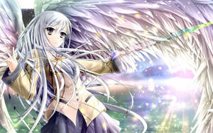 Angel Beats White Wings Wallpaper