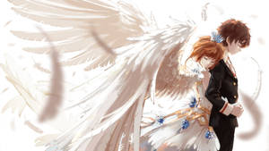 Angel Cardcaptor Sakura Loves Li Syaoran Wallpaper