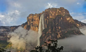 Angel Falls In Venezuela Wallpaper