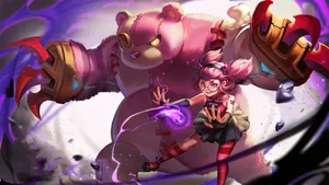 Angela Mobile Legends Summoner Wallpaper