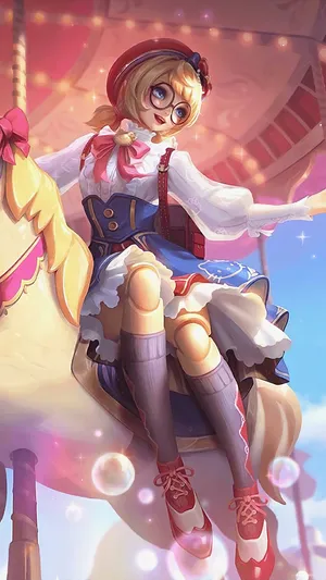 Angela Sanrio Mobile Legends Skin Wallpaper