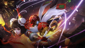 Angela Skin In Mobile Legends Wallpaper