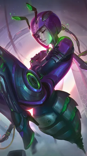 Angela Vespid Mobile Legends Skin Wallpaper