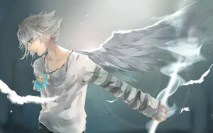 Angelic Anime Boy Wallpaper