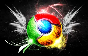 Angelic Chrome Icon Fan Art Wallpaper