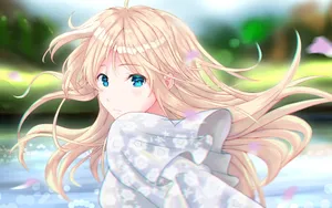 Angelic Violet Evergarden Wallpaper