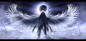 Angels Of Death At Bright Night Wallpaper