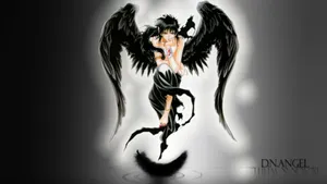 Angels Of Death Dark Mousy Wallpaper