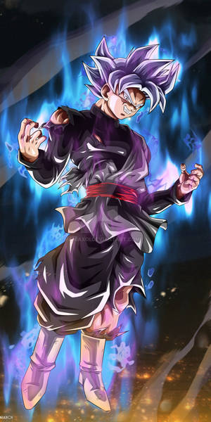 Angry And Enraged Goku Black Wallpaper