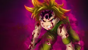 Angry Bloody Meliodas Wallpaper