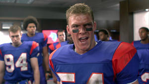 Angry Blue Mountain State Player Wallpaper