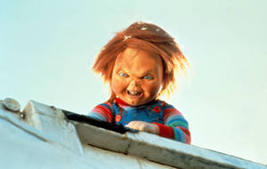 Angry Chucky Of Child's Play Wallpaper