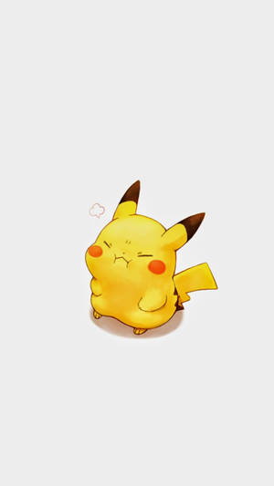Angry Cute Pikachu Wallpaper
