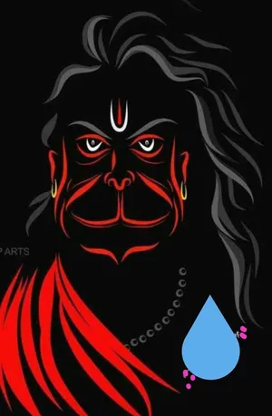 Angry hanuman hi-res stock photography and images - Alamy