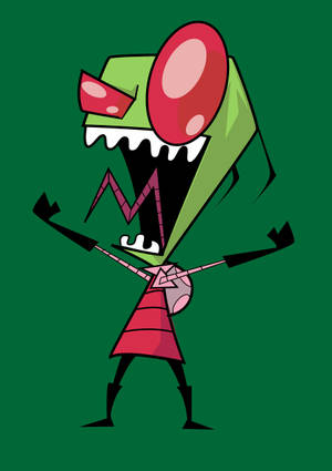 Angry Invader Zim Poster Wallpaper