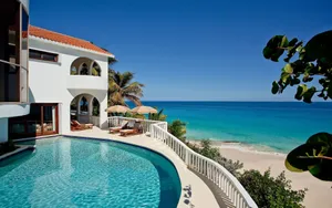 Anguilla Caribbean Beach House Wallpaper