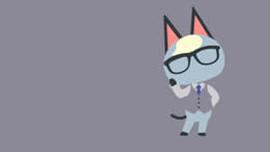 Animal Crossing Raymond Character Wallpaper