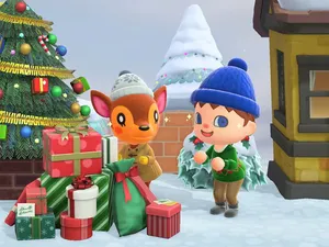 Animal Crossing Winter Fauna Wallpaper