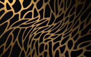 Animal Print Cheetah Brown Black Wallpaper