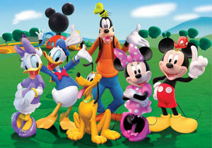 Animated Cartoon Characters Mickey Mouse Hd Wallpaper