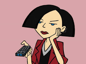 Animated Character Jane Lane From Daria Wallpaper